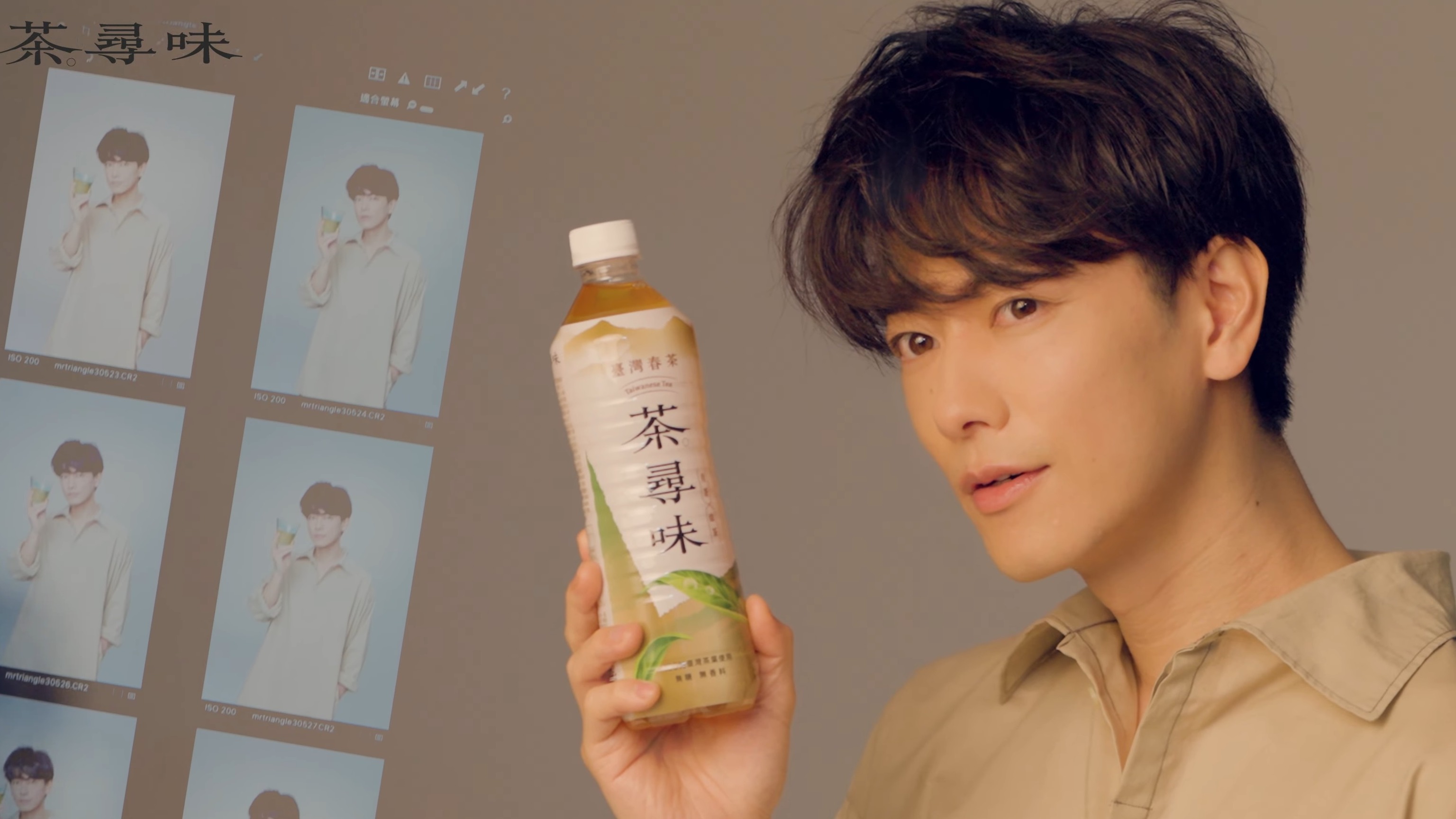 佐藤健首度跨海代言黑松茶尋味，來台擄獲砂糖粉