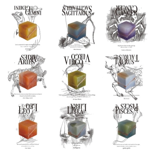 日本品牌「9.kyuu」美容香皂  貓咪、星座主題超可愛！