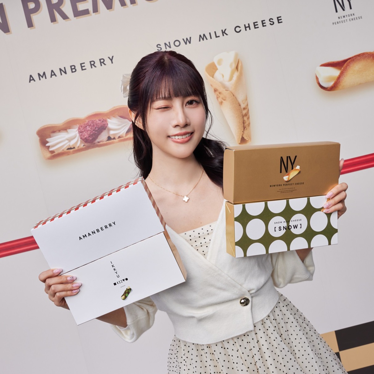 日本熱門伴手禮OMIYAGE+ 快閃台北信義　阿部瑪利亞化身「日本味推薦官」力薦最夯伴手禮