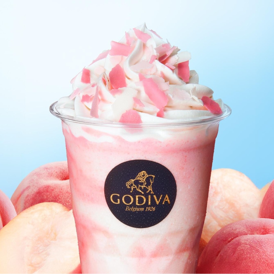GODIVA日本夏季限定白桃飲品&霜淇淋開賣!白桃控必嚐的甜蜜系列