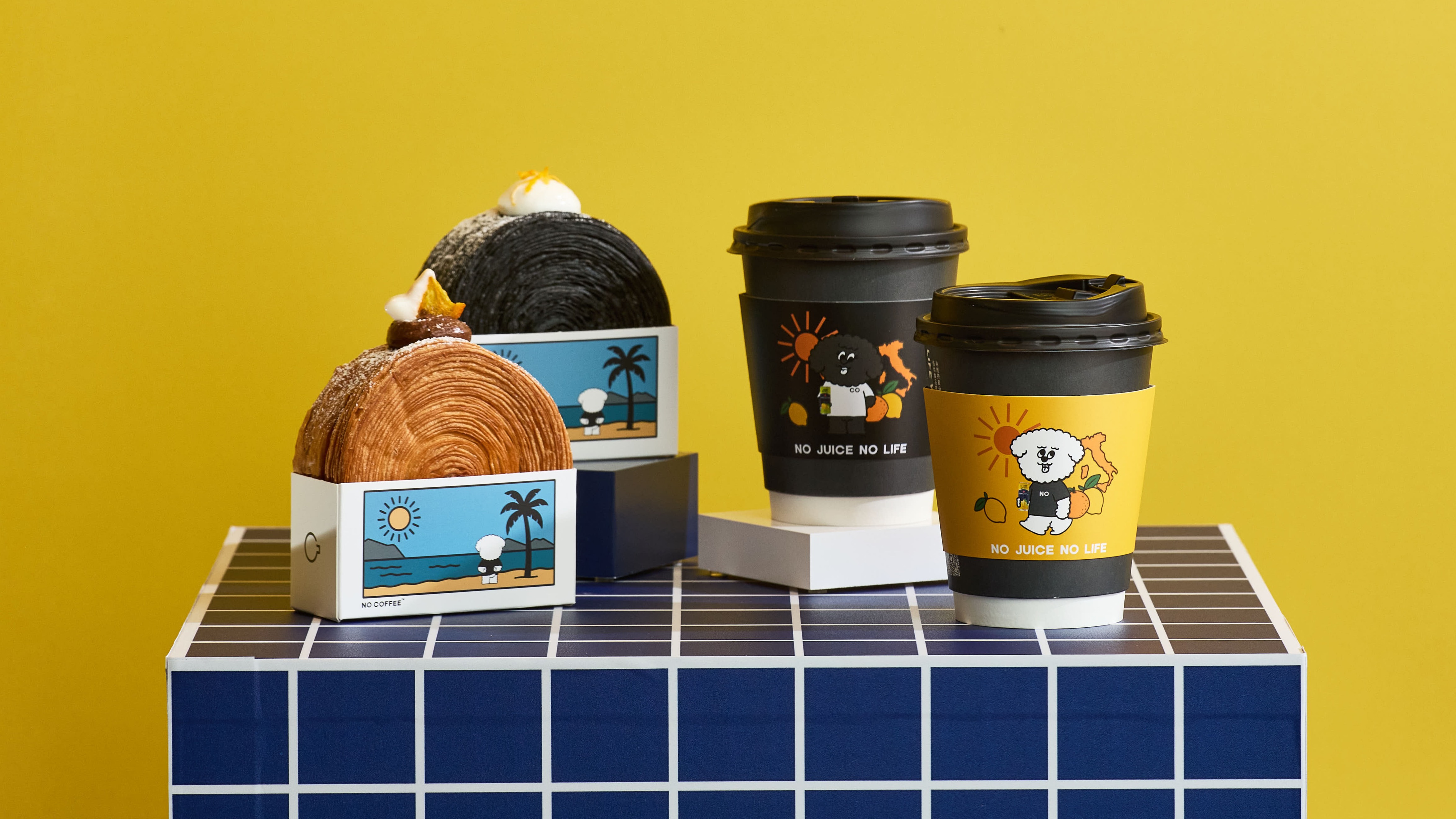 義大利聖沛黎洛 × 日本潮咖啡NO COFFEE聯名企劃「NO JUICE NO LIFE」夏日清爽來襲！