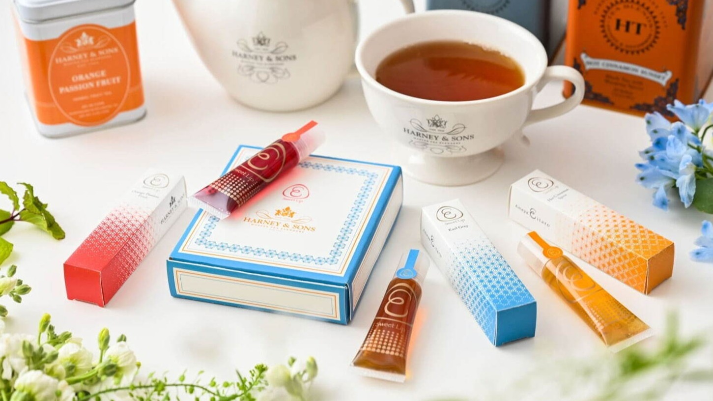 嘴真甜?Ameya Eitaro x HARNEY & SONS 茶系列唇膏形「糖蜜」期間限定登場