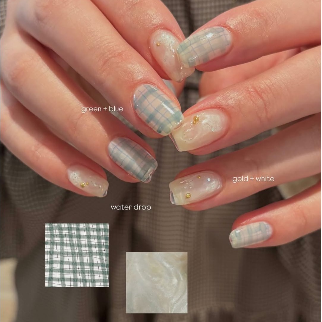 2025夏日指彩圖鑑參考！從「透明感」營造柔美質感的注目指尖魅力