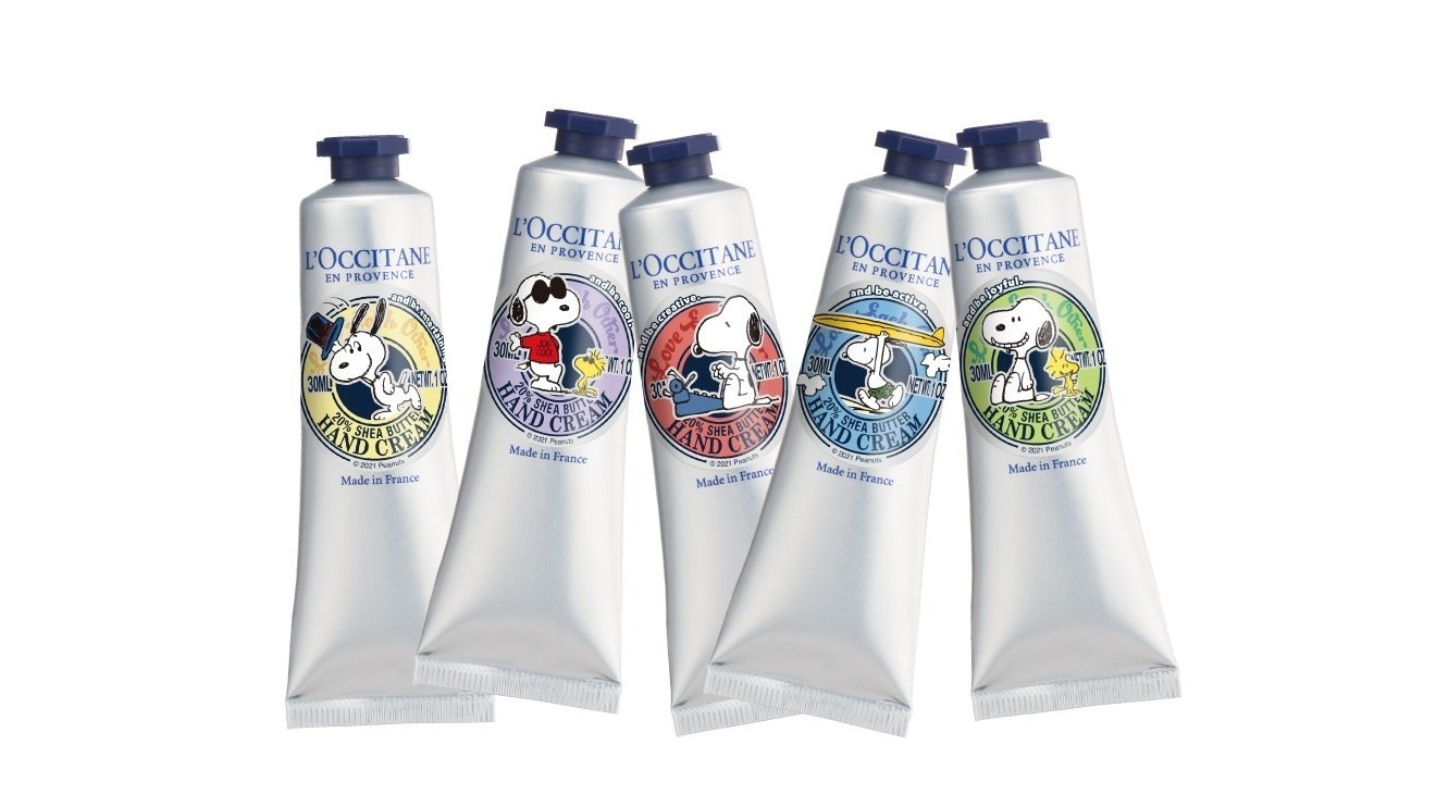 L'OCCITANE x 史努比聯名來啦!SHEA及SHEA BABY人氣商品全都有。