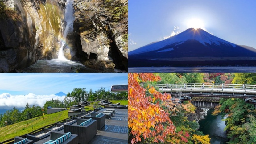 解鎖更多可眺望富士山的景點！山梨旅遊去景點10選，夢幻鑽石富士、秘境溪谷、世界遺產一次收集