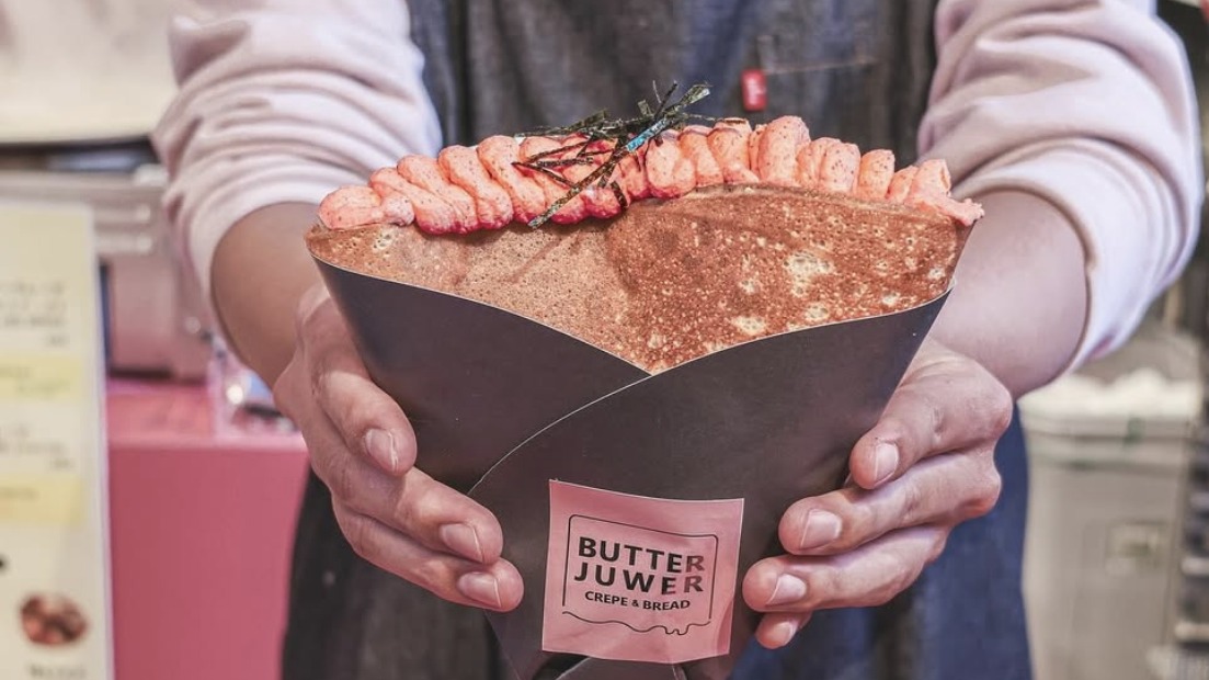 文字燒口味可麗餅?令人意想不到的可麗餅口味只有在淺草「BUTTER JUWER」才能吃到!