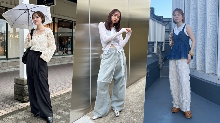 日系穿搭不可錯過！本季以「蕾絲單品」詮釋4種質感滿分的優雅氣息