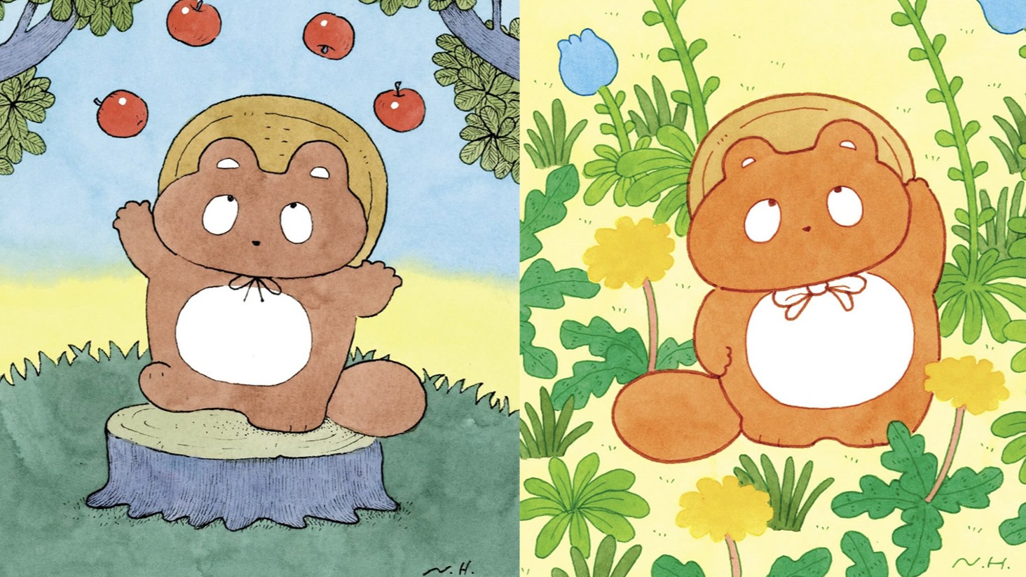 這裡有療癒的狸貓與黑貓，到奈良探訪插畫家「 Hidaka Naoto」的商店「Gallery&shop一風」吧！