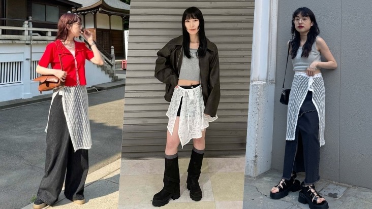 2025一定要有一件「蕾絲裹裙」！率性甜美輕鬆轉換搭配靈感推薦