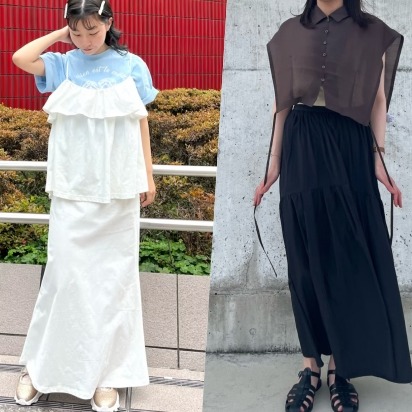 打造日系時髦感一點都不難!夏季必學3種長裙穿搭展現日系Look