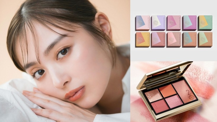 2023秋季彩妝專櫃品牌彩盤精選,從資生堂、植村秀、SUQQU、Kanebo、RMK一次收集!