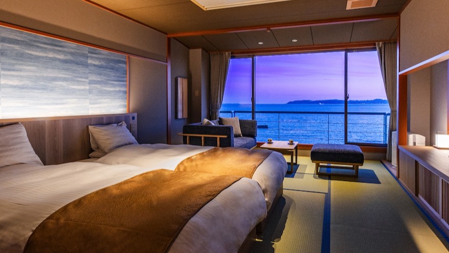 【千葉住宿】海之湯宿 花SHIBUKI 飽覽大海的味覺與視覺盛宴！暢享館山限定美味與風景