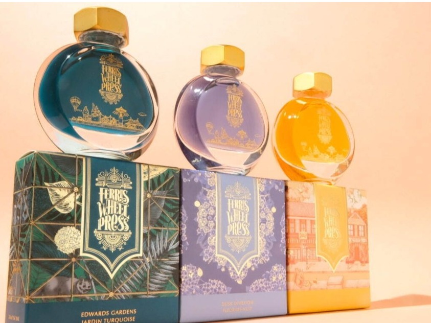 Ferris Wheel Press 香水般季節限定墨水,蔦屋書店就買得到!