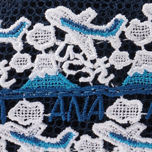 以蕾絲織出空中風景！「近澤蕾絲店 for ANA」夢幻聯名登場，手帕、收納包美得讓人想收藏