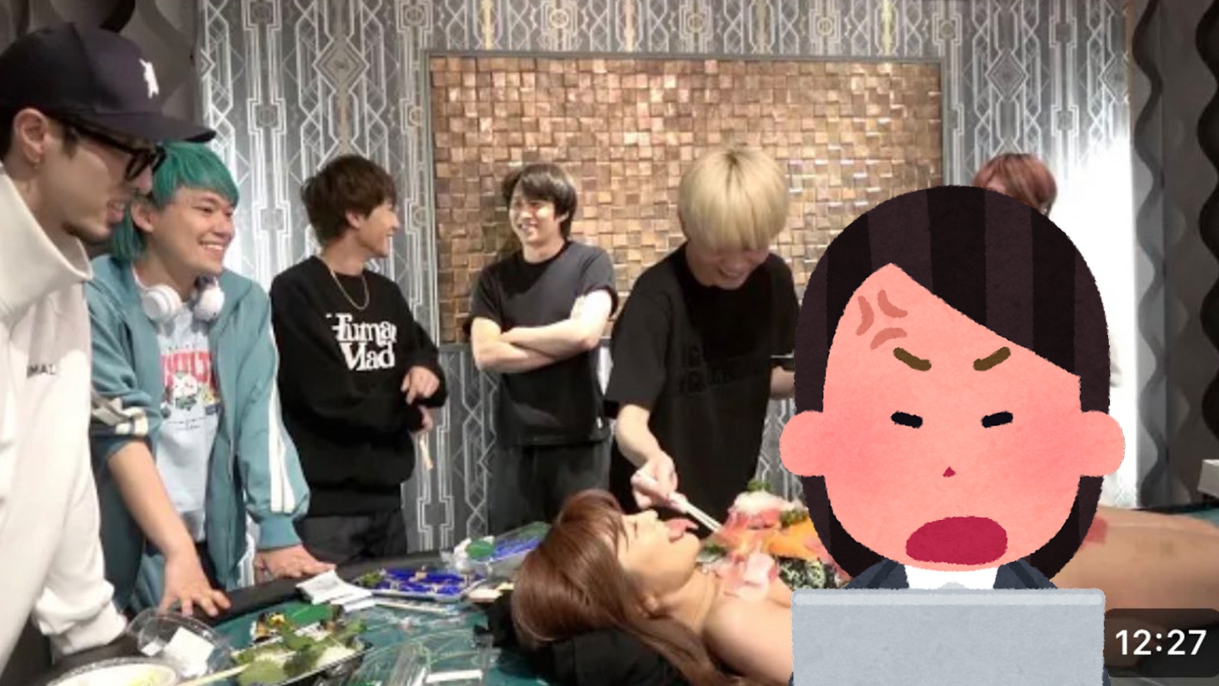 測量胸圍被罵沒反省？日YouTuber拍攝體驗「女體盛」影片再掀炎上