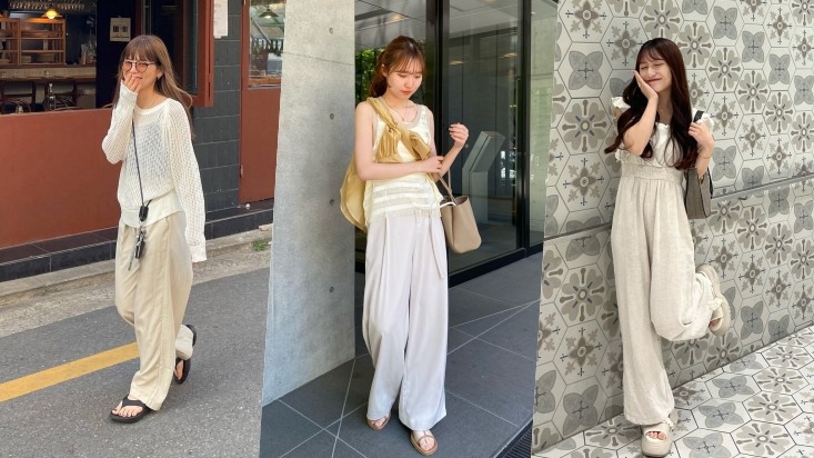 日本女生最愛搭配!以奶油色單品混搭4種Look營造夏日好感穿搭