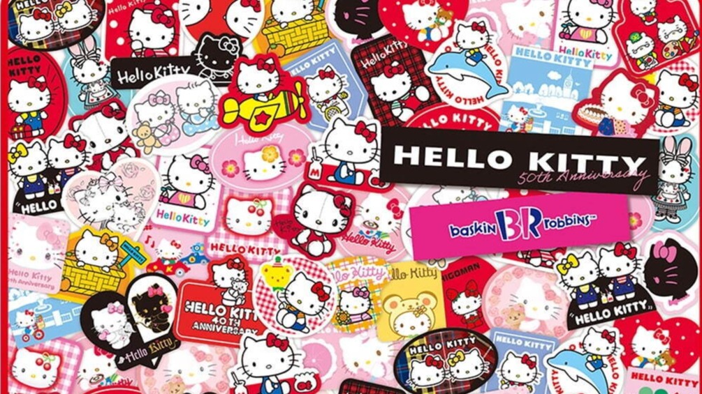 Hello Kitty聯名日本31冰淇淋,可愛吊飾吃完還能帶回家收藏!