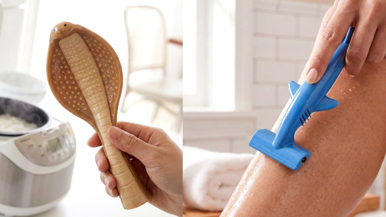 眼鏡蛇飯匙？錘頭鯊除毛刀？來自產品設計師「ishikawakazuya（いしかわかずや）」的創意發想