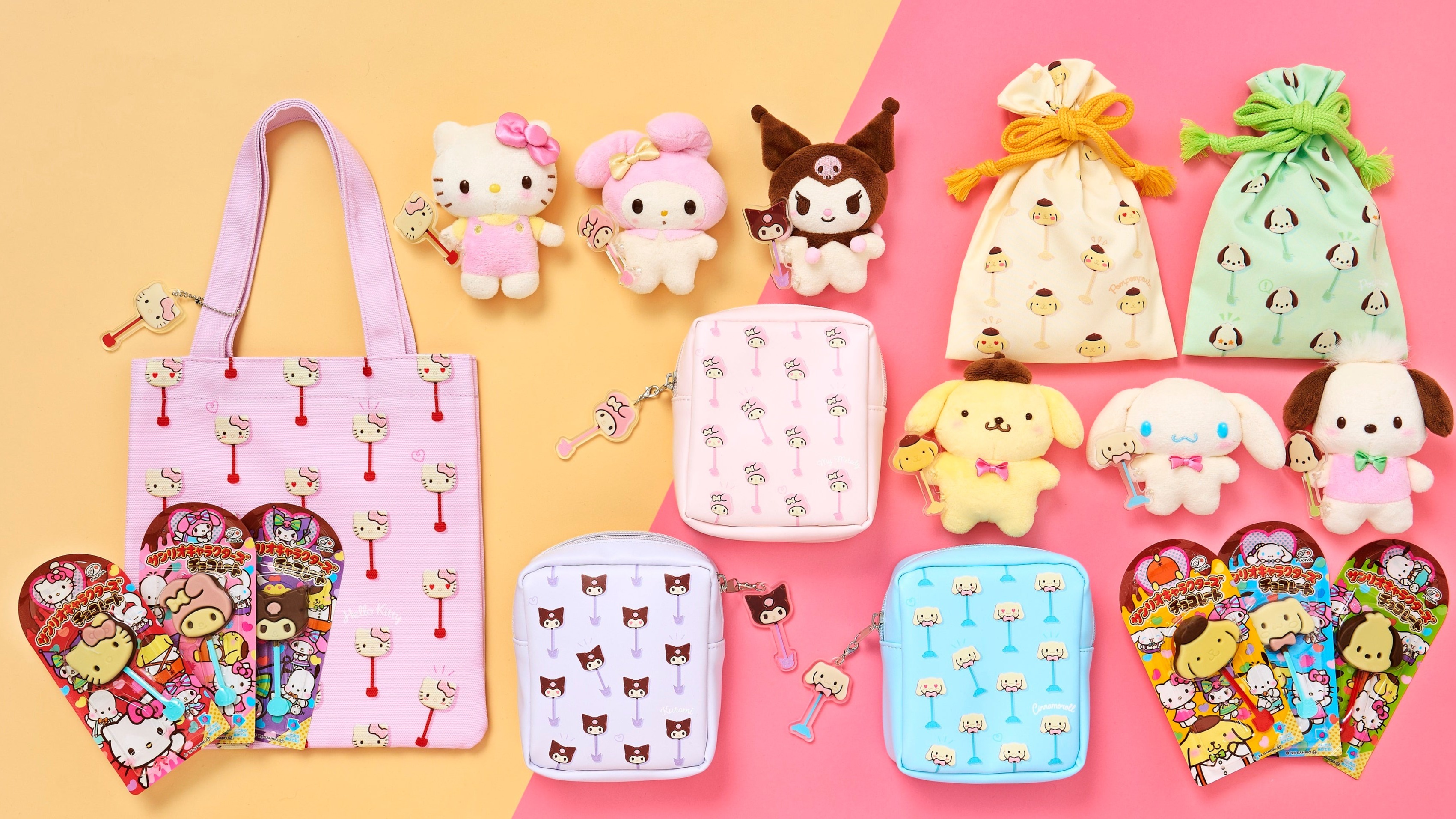 SANRIO×不二家聯名,三麗鷗角色化身不二家巧克力棒,帶給你滿滿的甜蜜療癒