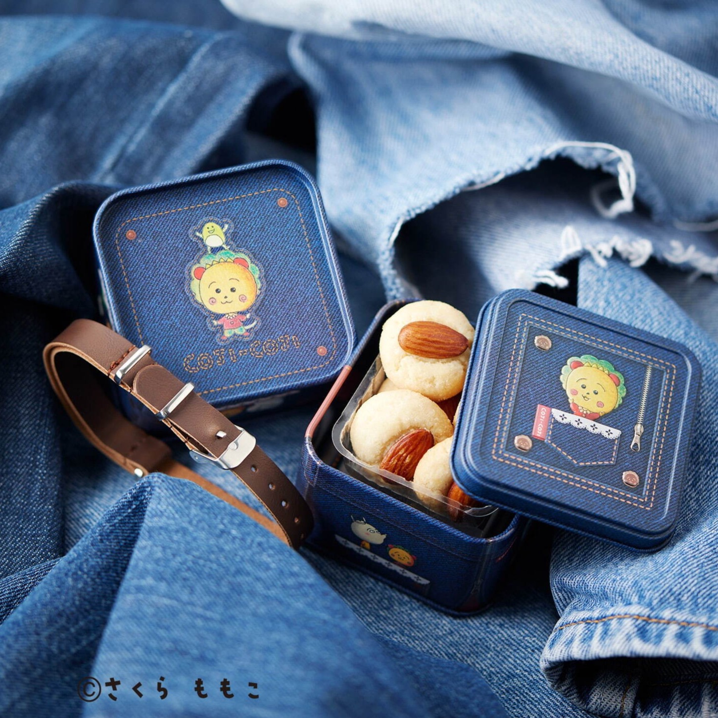 《可吉可吉餅乾罐》第三彈登場！牛仔布風格設計 × 滿滿可愛可吉可吉，伊勢丹新宿店搶先開賣