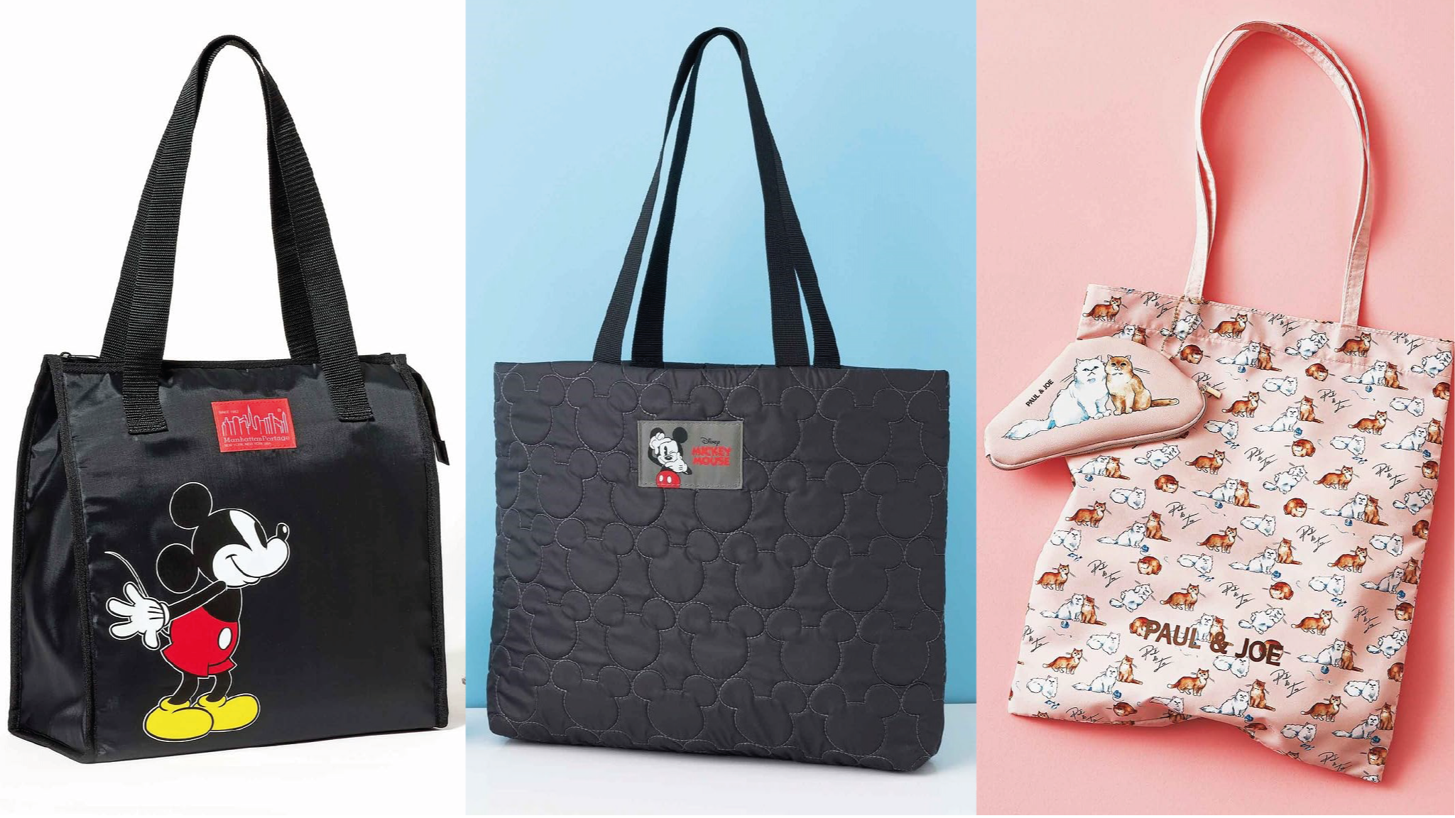 日本雜誌贈品2024年9月最新情報！用PAUL＆JOE貓咪托特包帶來粉嫩好心情