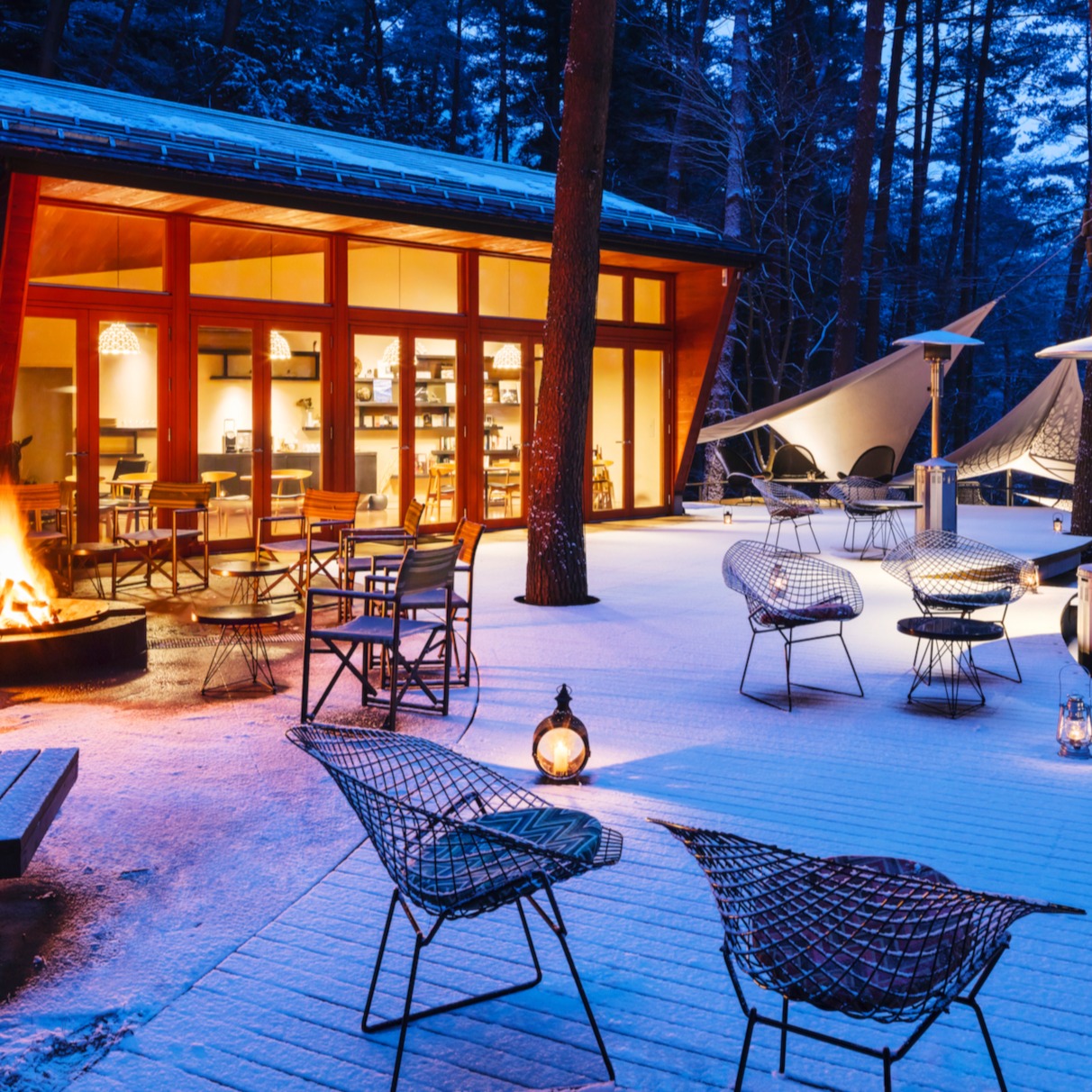 日本豪華露營度假村 虹夕諾雅 富士「冬季豪華露營」多樣化體驗感受日本冬日森林