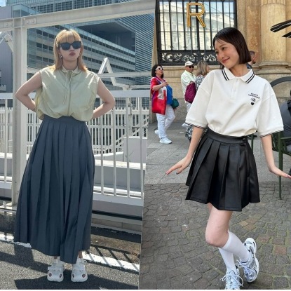 輕鬆營造輕甜女孩感穿搭!以百褶裙詮釋4種日系個性風