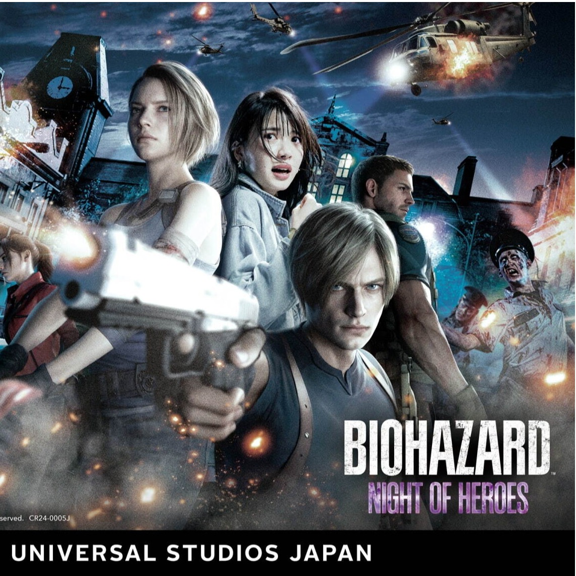 USJ「Resident Evil™英雄之夜」2025再度回歸！讓殭屍的恐怖感衝擊全身