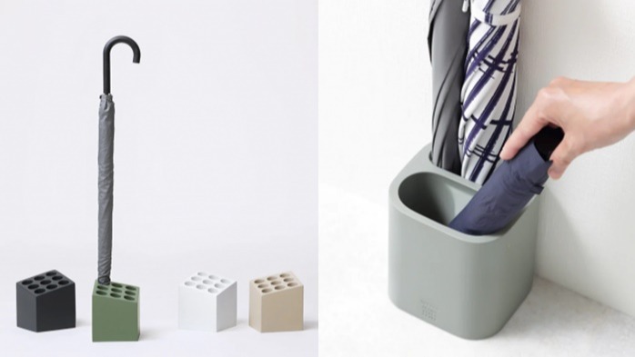 探索居家品牌ideaco的極簡美學,「CUBE」系列雨傘架以最小體積發揮最大功能!