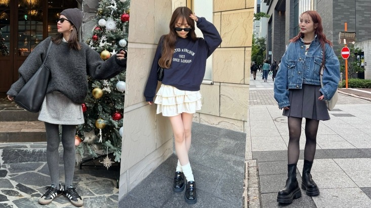 2024冬日來點微辣造型！運用4款短裙展現個性與時髦兼具的長腿比例