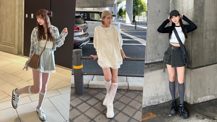 2025日本正夯「透膚長襪」好時髦！4種搭配巧思打造日系焦點