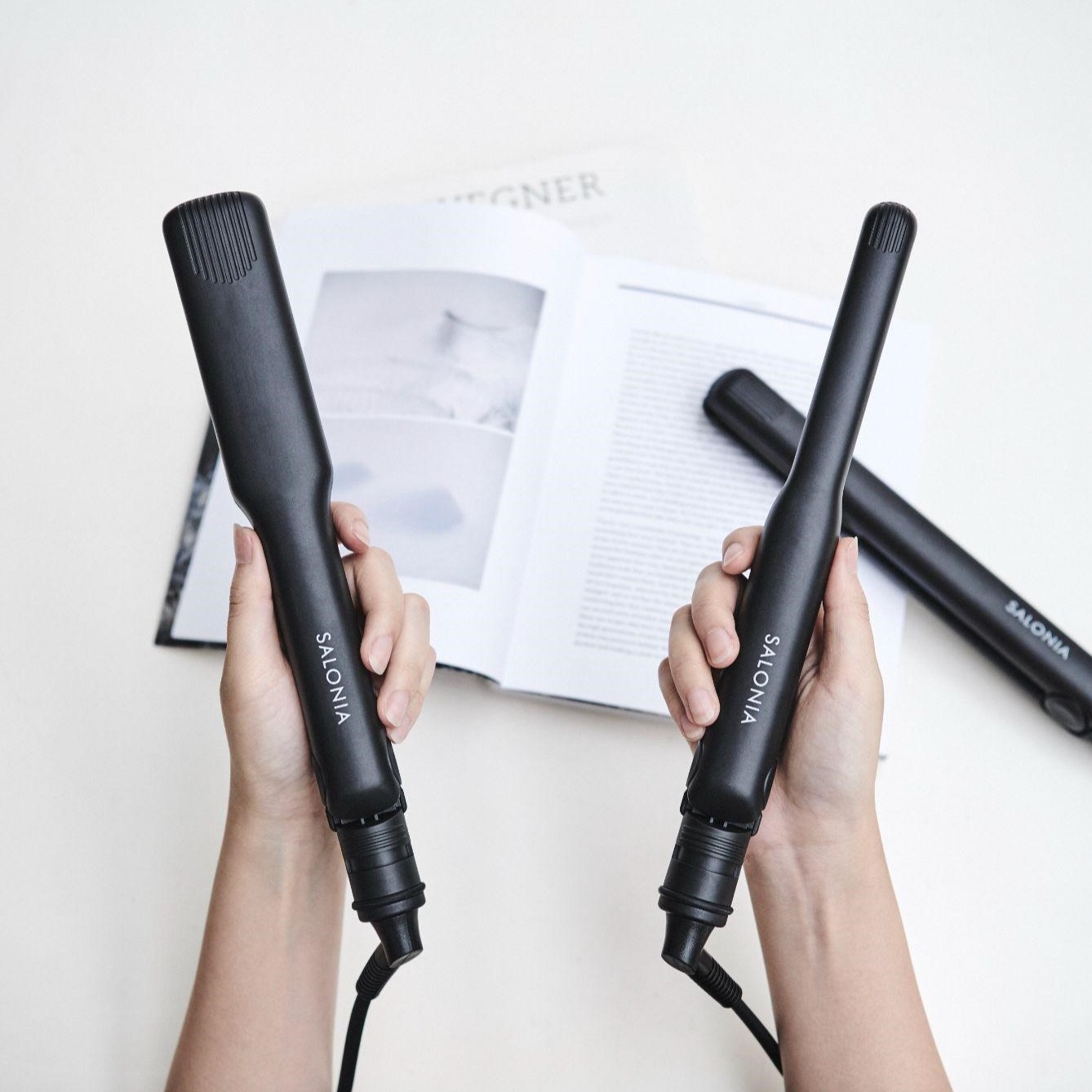 旅日必買離子夾是？體驗超人氣離子夾SALONIA的柔順魔「髮」