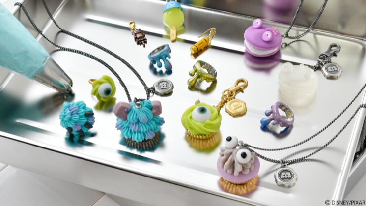 Q-pot.新系列「Monsters」COLLECTION 怪獸電力公司毛怪與大眼仔變身超萌甜點飾品