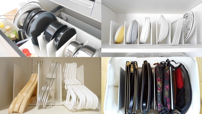 生活達人激推！無印良品「聚苯乙烯分隔板」的5種活用方法，讓家中雜物通通立正站好