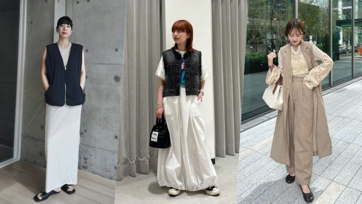 初夏必備時髦單品！選搭「背心外套」打造4 styling 日系注目層次