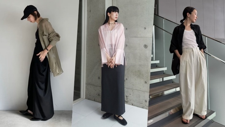 遮陽防曬與時髦風格同時擁有！跟著日本女生以透膚襯衫混搭4種造型
