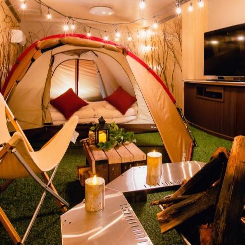 想露營但不想出門曬太陽?北海道第一間露營旅館「A-GATE HOTEL」房間內搭帳棚吃BBQ一次滿足