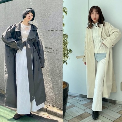風衣外套的季節來臨!學會 4 種穿搭技巧營造秋季的日系高級時髦