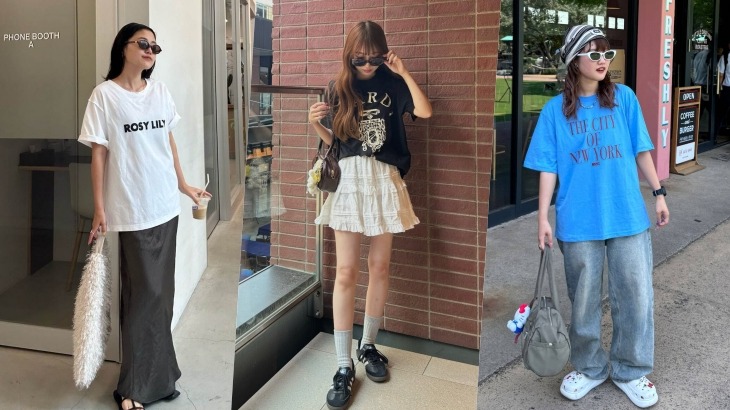 一件「Oversize Tee」搞定2025夏季時髦氣息！盤點日本女生激推搭配