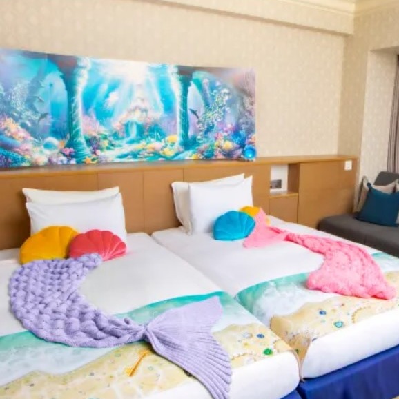 化身海洋公主！東京灣大倉酒店推出夏季限定「美人魚主題套房」