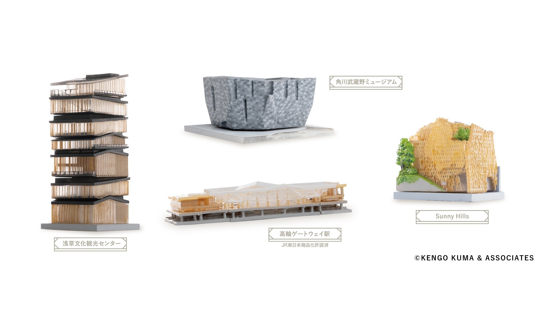 日本盒玩扭蛋5選，復古創意全都有！隈研吾粉絲也不能錯過