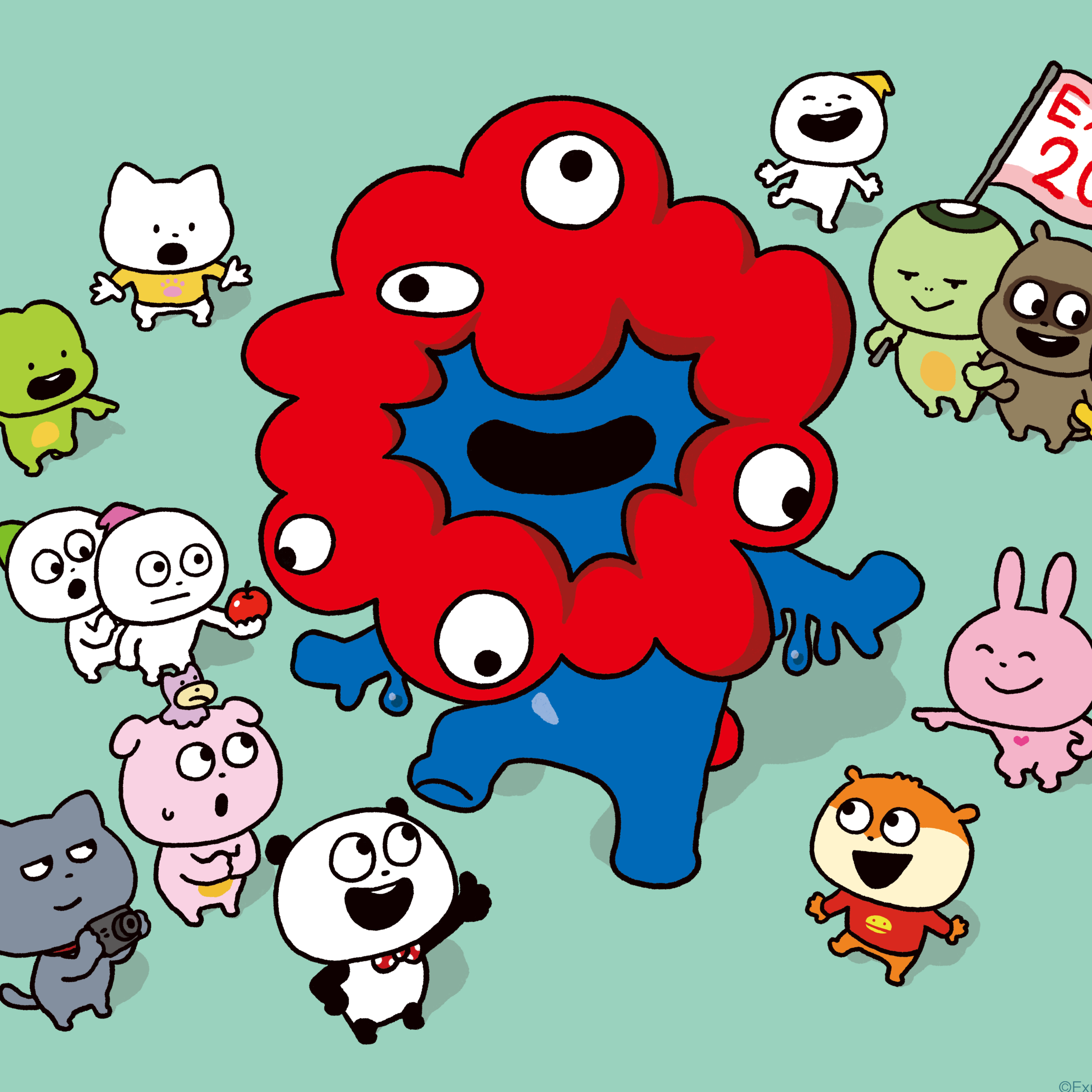 開心熊貓與脈脈夢幻同台！2025大阪・關西萬博官方授權西村裕二×脈脈會場限定商品登場