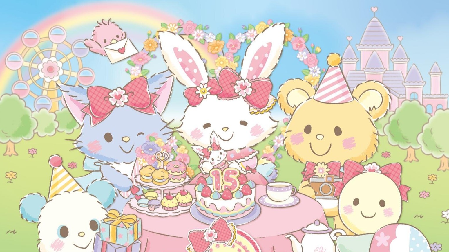 九州大分三麗鷗和諧樂園Sanrio Harmony Land，歡慶「許願兔15週年」