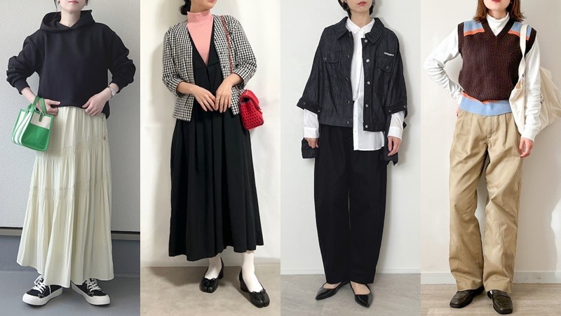 2024年UNIQLO淑女穿搭15選，用平價單品展現輕熟女的時尚魅力！