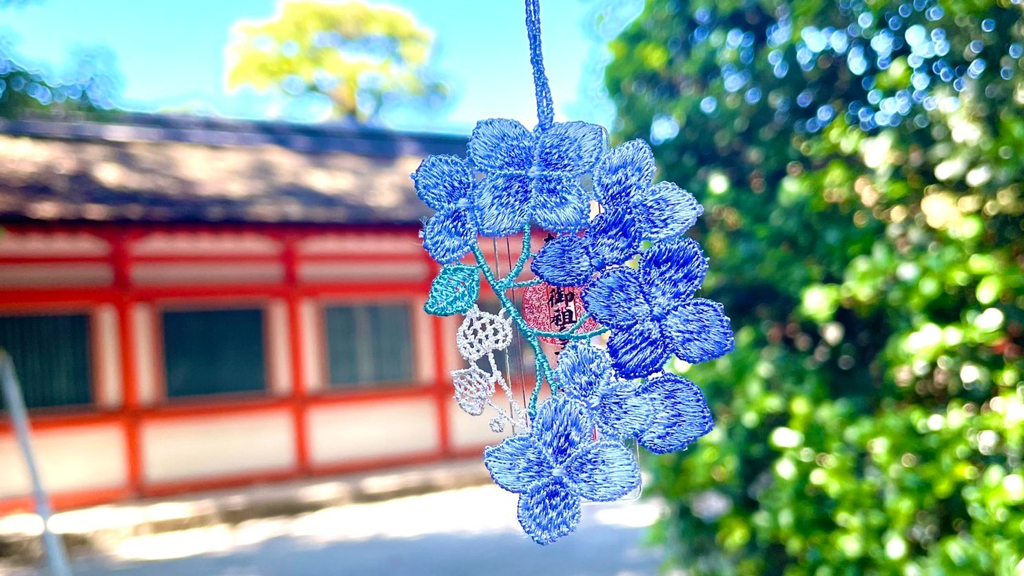 京都最美御守!錯過下鴨神社春天的櫻花御守,這次在6月即將推出的蕾絲繡球花御守不可再錯過