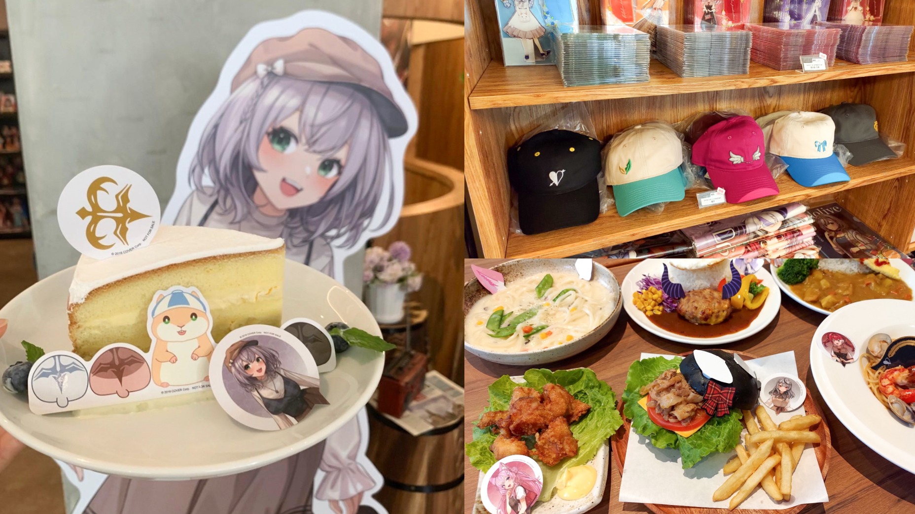 太香了吧?「hololive production x オラオラ歐拉歐拉」主題餐酒館 限定立繪周邊和特色餐點,快來場跨越時空的約會!