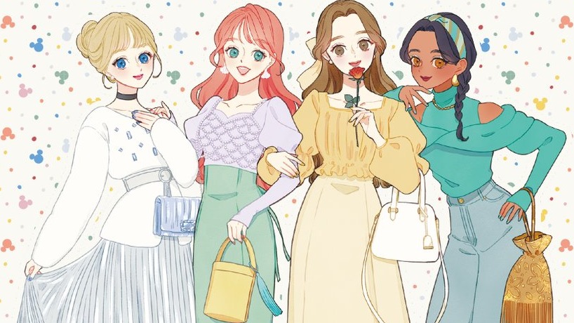 擅長描繪日系少女的插畫家「meeco」，每一幅插畫都堪比日雜穿搭指南