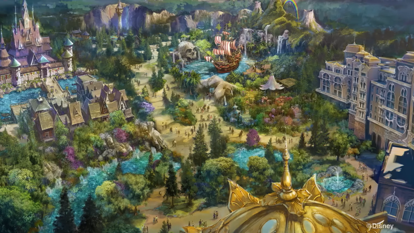 東京迪士尼海洋全新園區「Fantasy Springs」出爐！公布空拍影像搶先看