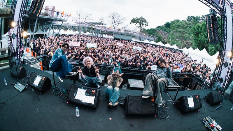 【JH專訪】福岡新銳樂團 muque 首度登上台灣音樂祭!團員被台下熱烈反應感動,喊話下次想去夜市
