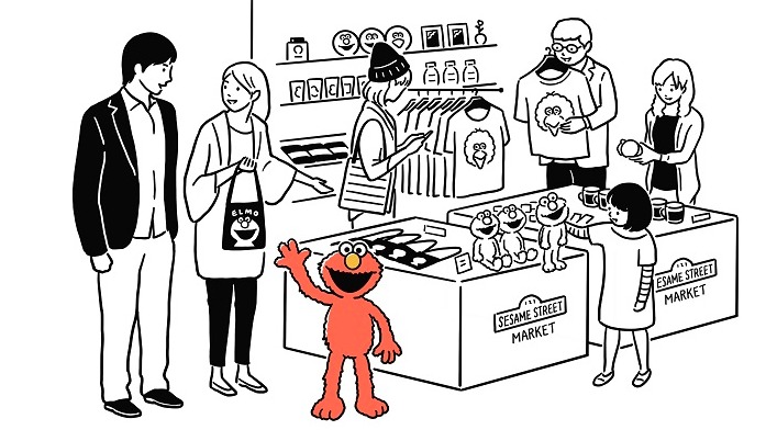 世界唯一的「芝麻街」官方商店即將在2023年11月於池袋開幕